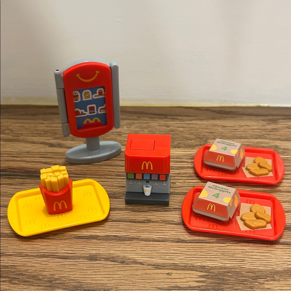 Lil McDonald's Toys Food Set #1, #4x2, #5, #10